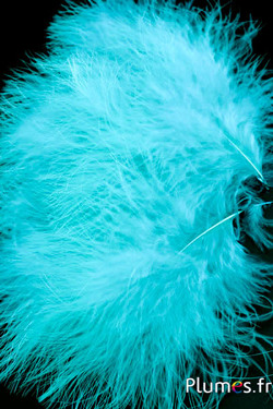 Pute Marabout - 8-12 cm - petrol